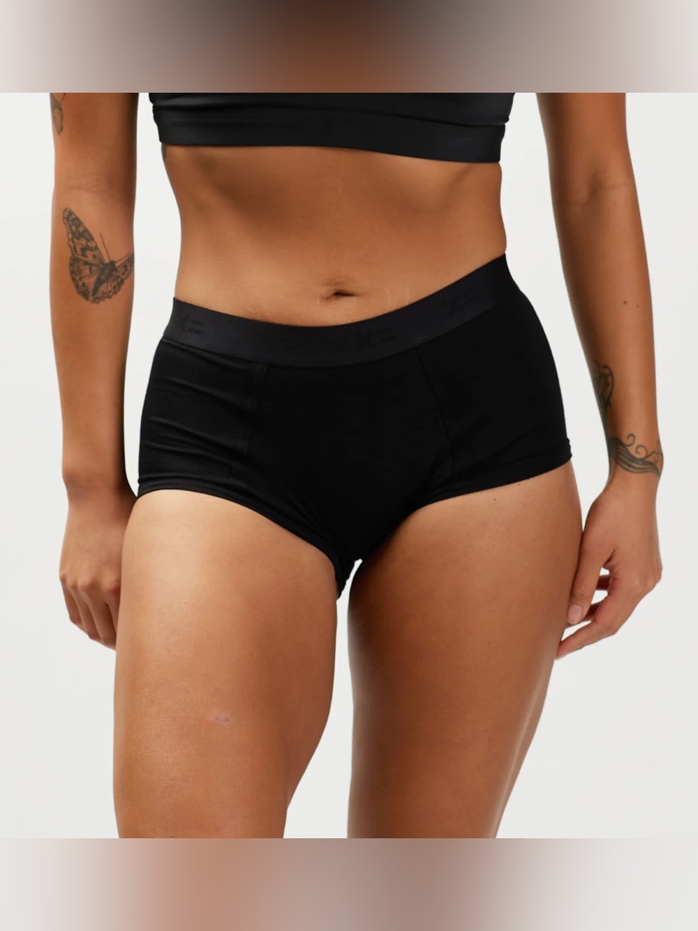 TomboyX Boy Shorts Underwear Black Lot of 2 NWOT Size Medium
